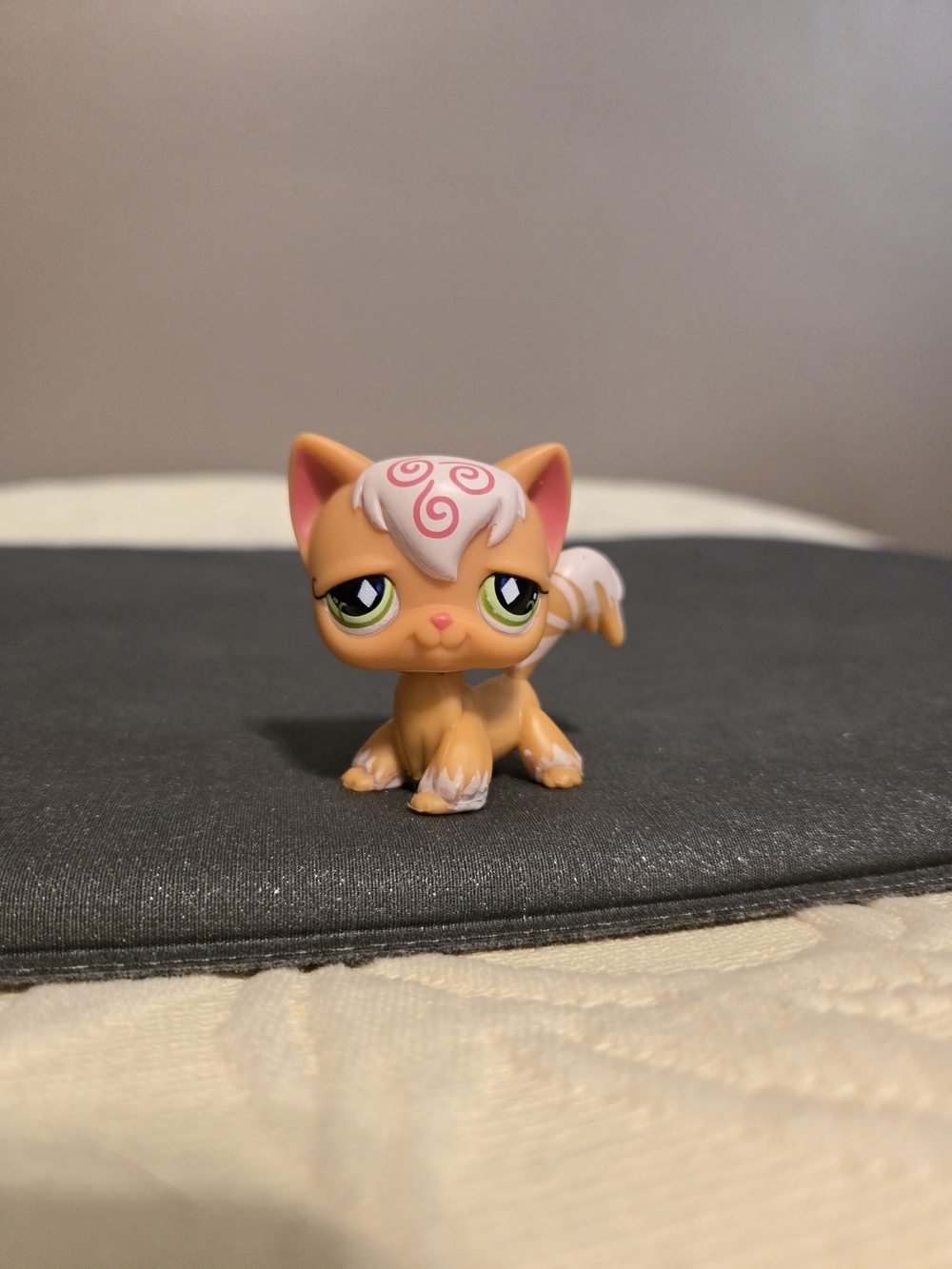 Littlest Pet Shop Orange Longhair Cat